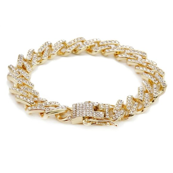 14k Gold 10mm 8" Miami Cuban Bracelet